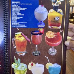 Restaurant El Charro - Drink menu...