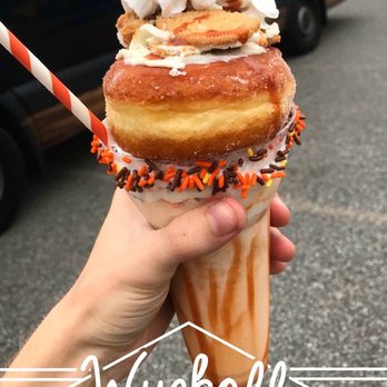 Carnivale Donut Bar - Pumpkin "Over the Top" Shake for Fall Festival in Wyckoff - Donuts Near Me