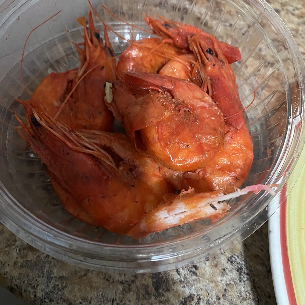 Smelled horrible, but worst the shrimp was not cleaned and deveined. Smelled horrible, but worst the shrimp was not cleaned and deveined.