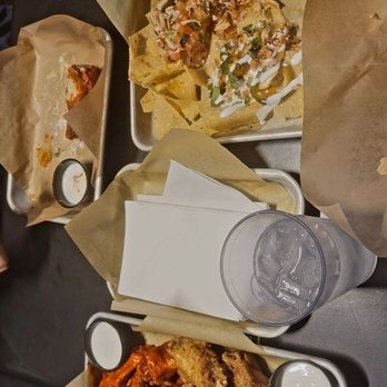 Buffalo Wild Wings - a variety of food items - Chicken Wings Near Me - San Luis Obispo, California