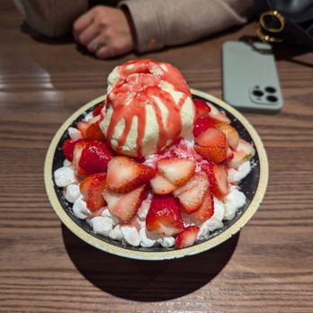 & Coffee - Strawberry Bingsoo - Coffee & Tea Near Me - Charlotte, North Carolina