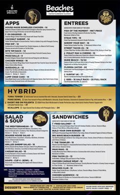 Menu photo 1 Beaches Daytona Daytona Beach, FL