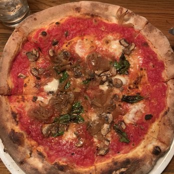 Fat Olives - Bufala Margherita with onion and mushroom - Pizza Near Me - Flagstaff, Arizona Fat Olives - Bufala Margherita with onion and mushroom - Pizza Near Me - Flagstaff, Arizona