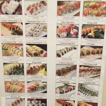 Dream Sushi & Roll - Sushi and roll menu 10/20/16 - Japanese Near Me - Los Angeles, California Dream Sushi & Roll - Sushi and roll menu 10/20/16 - Japanese Near Me - Los Angeles, California
