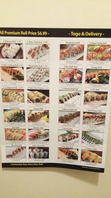 Menu photo 1 Dream Sushi & Roll Los Angeles, CA Menu photo 1 Dream Sushi & Roll Los Angeles, CA