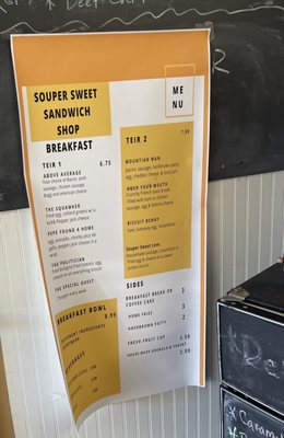 Menu photo 1 The Souper Sweet Sandwich Shop Springfield, MA Menu photo 1 The Souper Sweet Sandwich Shop Springfield, MA