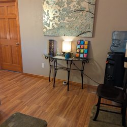 Nikki Minges, LAc - Make yourself at home. Help yourself to tea, water or the restroom when you arrive.