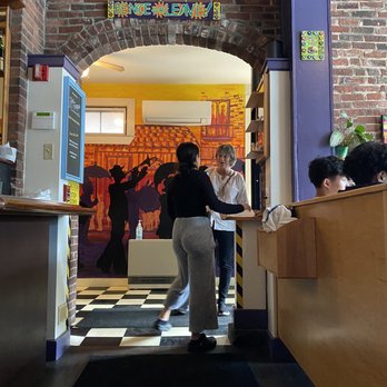 Hot Suppa - Hostess station inside at Hot Suppa in Portland, Maine - Breakfast & Brunch Near Me - Portland, Maine