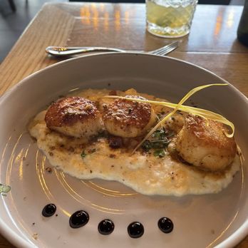 Corkfire Kitchen - Seared Diver Scallops* - New American Near Me - Temecula, California