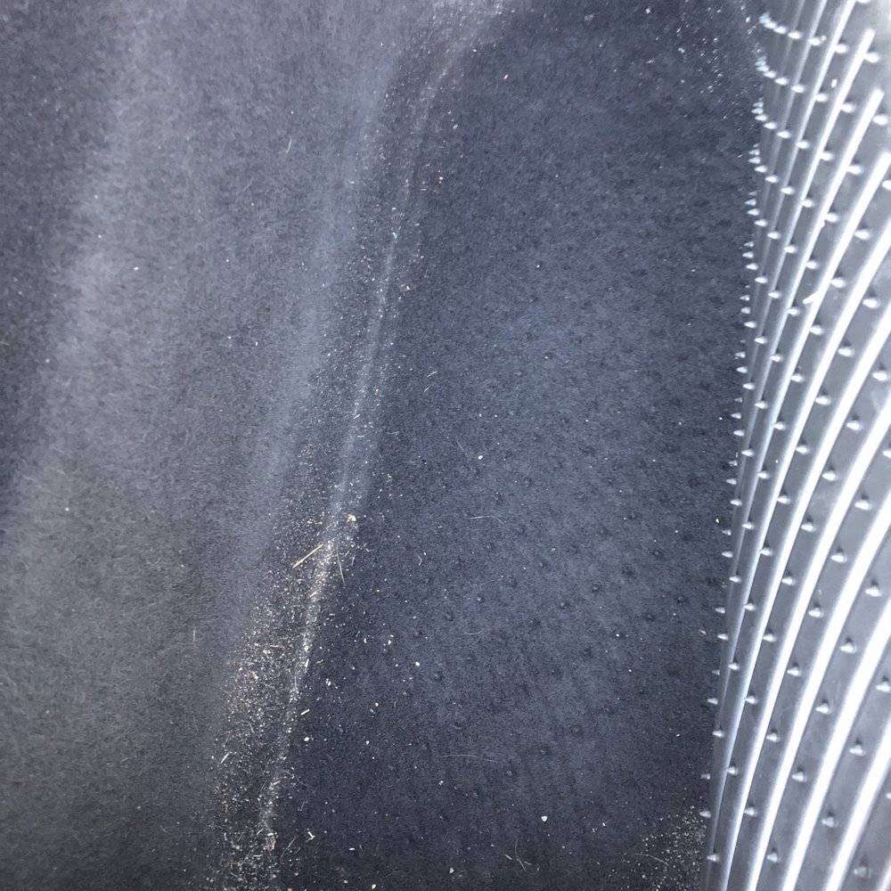Not happy. They didn't move the seats or lift the mats. Had to ask if they even vacuumed! This is what it looks like after they redid it! Not happy. They didn't move the seats or lift the mats. Had to ask if they even vacuumed! This is what it looks like after they redid it!