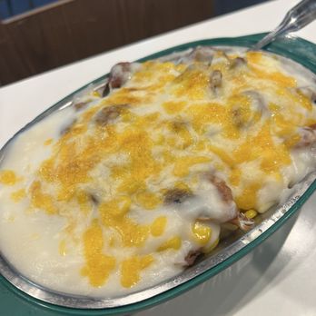 Hong Kong Cafe - Baked Pork Chop Over Noodles with Cream Sauce - Hong Kong Style Cafe Near Me - Walnut, California Hong Kong Cafe - Baked Pork Chop Over Noodles with Cream Sauce - Hong Kong Style Cafe Near Me - Walnut, California