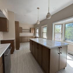 Modern Craft Kitchen & Bath - A fresh take on warm minimalism kitchen in Arlington, VA by Modern Craft Kitchen & Bath.