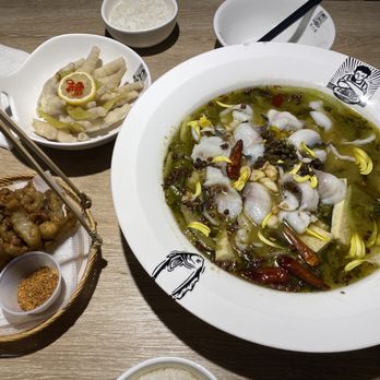 B2J Fish Soup - Fish And Beef Pot Small - Szechuan Near Me - Gaithersburg, Maryland