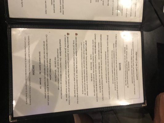 Menu photo 8 Manning's Restaurant Clayton, NC