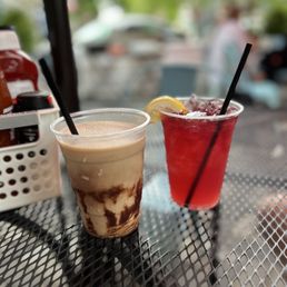 Frozen mudslide YES! Blueberry? Lemonade