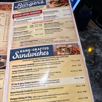 Bubba's 33 - Menu - Pizza Near Me - Amarillo, Texas