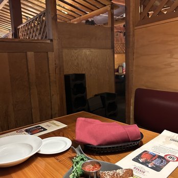 Cattlemens - My view from the booth next to the kitchen directly behind me. Mozzarella Moons. - Steakhouses Near Me - Livermore, California Cattlemens - My view from the booth next to the kitchen directly behind me. Mozzarella Moons. - Steakhouses Near Me - Livermore, California