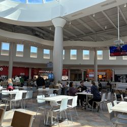 Asian Chao - The food court (Asian Chao is at the back towards the right) -- At Summit Mall in Fairlawn, Ohio on Saturday 28 March 2026