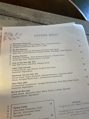 Menu photo 1 Ash & Vine Palm Springs, CA