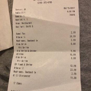 Saltgrass Steak House - Not bad for family of 5! Thank God for specials! - Steakhouses Near Me - Helotes, Texas Saltgrass Steak House - Not bad for family of 5! Thank God for specials! - Steakhouses Near Me - Helotes, Texas