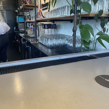 Atrium Brewing - Partial view of the bar area from my barstool.  :) - Breweries Near Me - Louisville, Kentucky