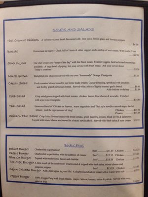 Menu photo 3 Blue Ox Pub Lumby, BC