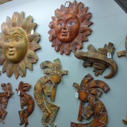 Brooksie's Propane - Wide selection of wall art. Made from resin to last, and make light.  Suns, lizards, sea creatures, stars, and welcome signs.