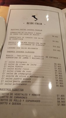 Menu photo 5 Milá Resto Santiago, RM Menu photo 5 Milá Resto Santiago, RM