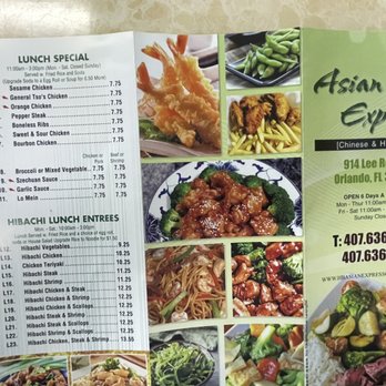 Asian Express - Menu - Chinese Near Me - Orlando, Florida Asian Express - Menu - Chinese Near Me - Orlando, Florida