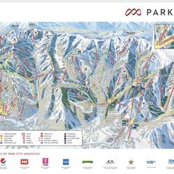 Aloha Ski & Snowboard Rental - Park City trail map