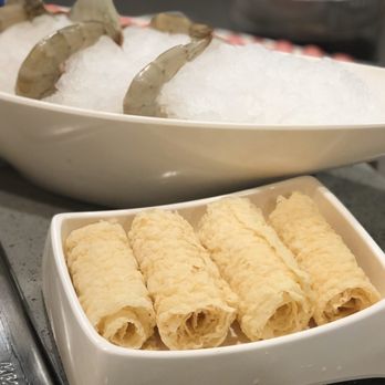 Haidilao Hotpot Flushing - Tofu roll - Hot Pot Near Me - Flushing, New York