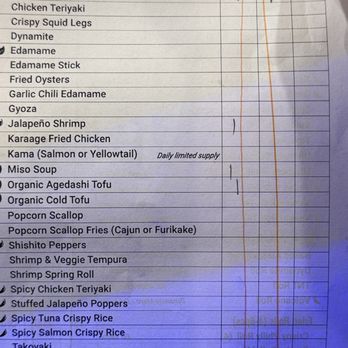 Aikan Sushi - No where on this menu stated the quantity of the Broiled Mussels - Izakaya Near Me - Northridge, California Aikan Sushi - No where on this menu stated the quantity of the Broiled Mussels - Izakaya Near Me - Northridge, California