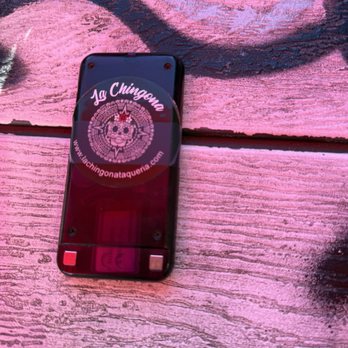 La Chingona Taqueria - Beeper to hold onto while they make your order - Food Trucks Near Me - Bellevue, Washington La Chingona Taqueria - Beeper to hold onto while they make your order - Food Trucks Near Me - Bellevue, Washington
