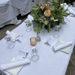 Ojai Flowers - Table centerpieces and candle votives
