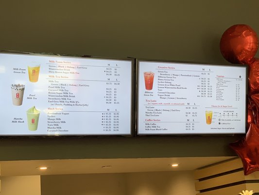 Menu photo 4 Gong Cha Austin, TX