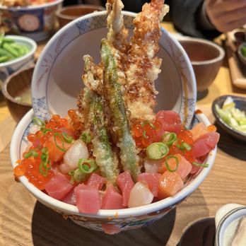 Tendon Kohaku - Tempura tendon - Japanese Near Me - Bellevue, Washington