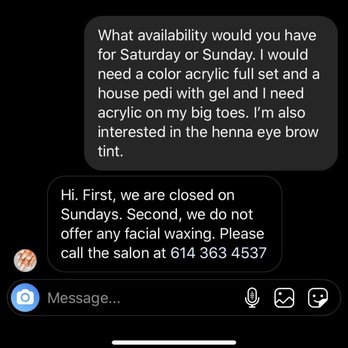 Gloss Nail & Wax Bar - Private message - Waxing Near Me - Hilliard, Ohio Gloss Nail & Wax Bar - Private message - Waxing Near Me - Hilliard, Ohio