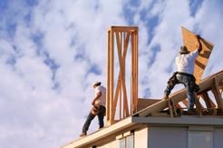 Michael E Warren Roofing Logo