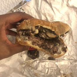 Mushroom Swiss Burger