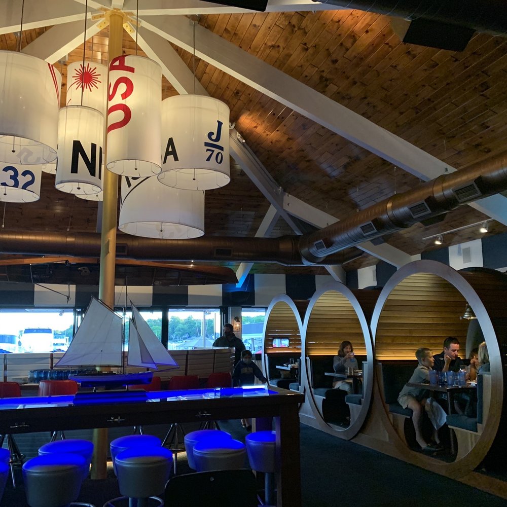 The Pier - a view of the bar and dining area - Seafood Near Me - Harbor Springs, Michigan The Pier - a view of the bar and dining area - Seafood Near Me - Harbor Springs, Michigan