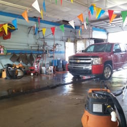 Valdez Family Hand Car Wash - Stage 1 in the cleaning process