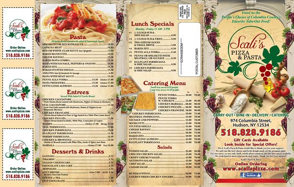 Menu photo 3 Scali's Pizza & Pasta Hudson, NY