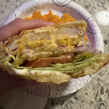 U.S. Donuts - #16 turkey sandwich - Donuts Near Me - Riverside, California