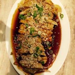 Chez Wang - Poulet pimenté à la sauce Sichuan