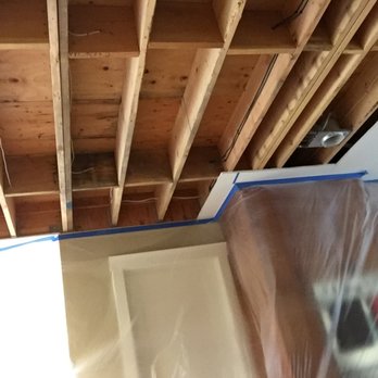 Edwards Construction - Upstairs water issue damaged ceiling - General Contractors Near Me