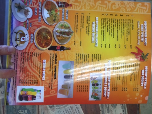 Menu photo 6 Carniceria Matehuala Irving, TX