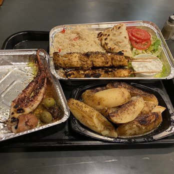 The Greek Spot - Chicken Souvlaki and Broiled Octopus - Greek Near Me - Ocean Township, New Jersey