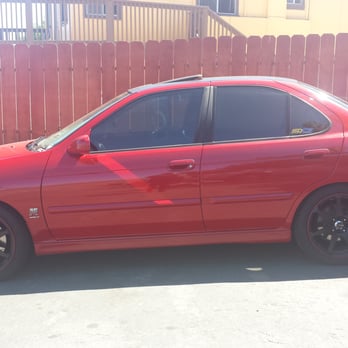 Mr Tint  - My '05 Nissan Sentra SE-R Spec V with Comfort Series 35% / 5%. Looks great! Thank you, Mr. Tint! - Auto Glass Services Near Me - Vista, California
