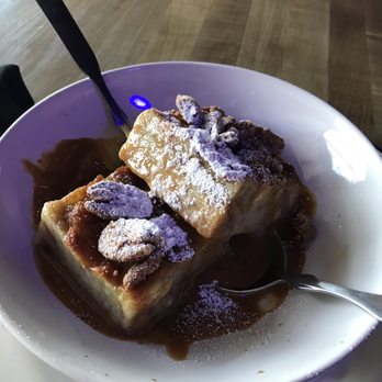 Maple Landing - Banana Bourbon Bread Pudding - Barbeque Near Me - Dallas, Texas Maple Landing - Banana Bourbon Bread Pudding - Barbeque Near Me - Dallas, Texas