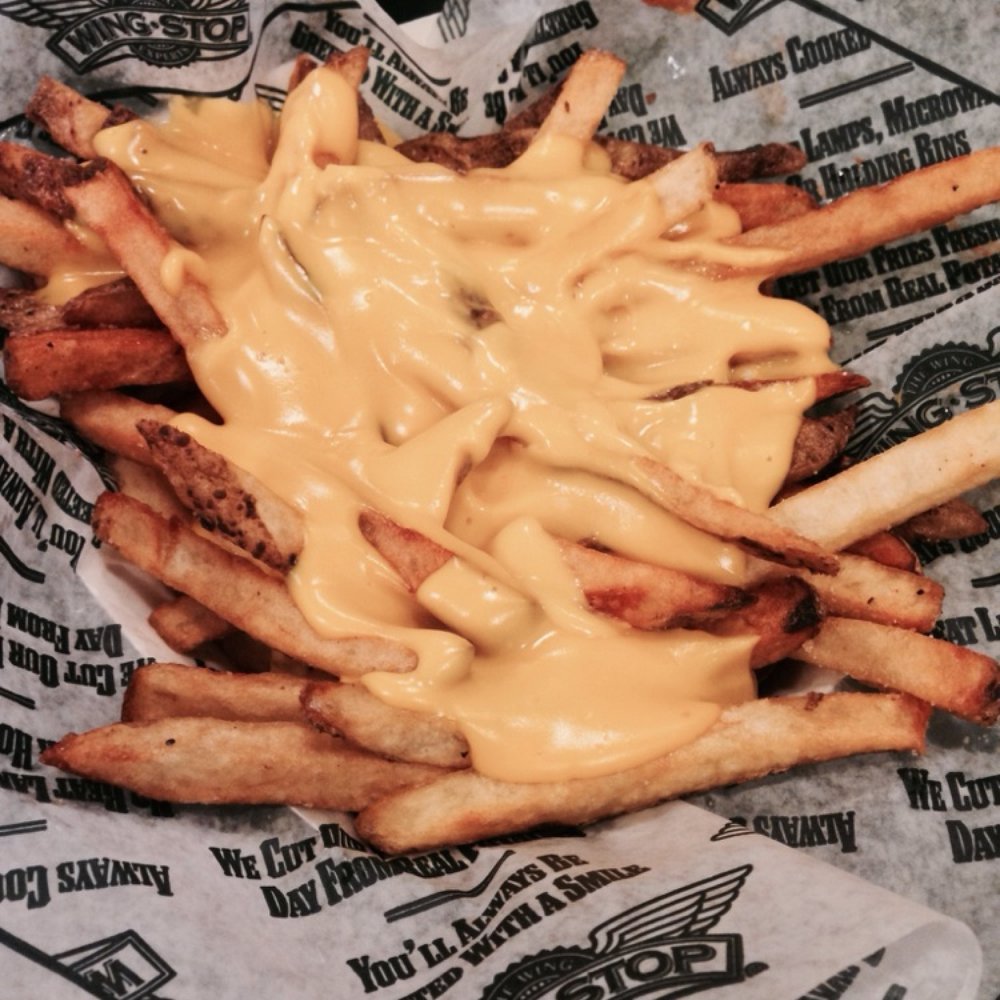 Wingstop - Get the cheese fries ! Don't forget to ask the workers to make it extra cheesy for you ! - Chicken Wings Near Me - Lake Forest, California Wingstop - Get the cheese fries ! Don't forget to ask the workers to make it extra cheesy for you ! - Chicken Wings Near Me - Lake Forest, California